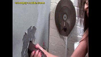 Two Gloryhole Two Black Cocks One Babe