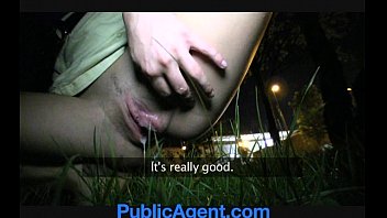 PublicAgent Sexy Brunette Loves My Charm And Money.