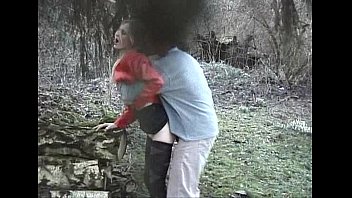 Sweet Blonde Fucked In The Forest