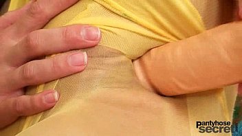 Skinny Teen Filthy Nylon Tights Pantyhose Fingering