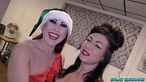 Xmas Bukkake Party Fun For UK Sluts