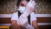 Medical Fetish Long Latex Gloves ASMR