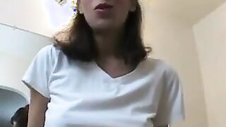 Step Sister Broken Condom Creampie